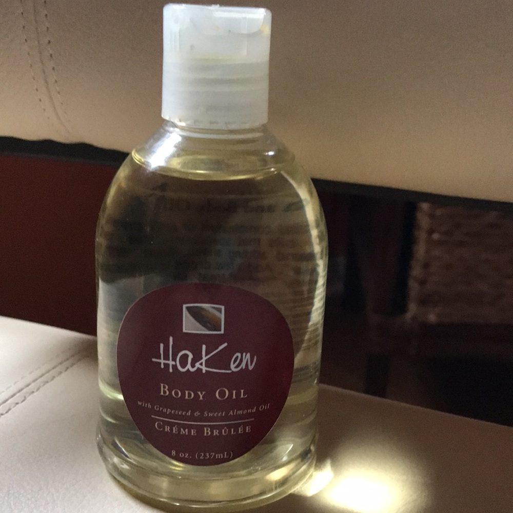 New Professional Haken Body Oil - Crème Brûlée 8 oz